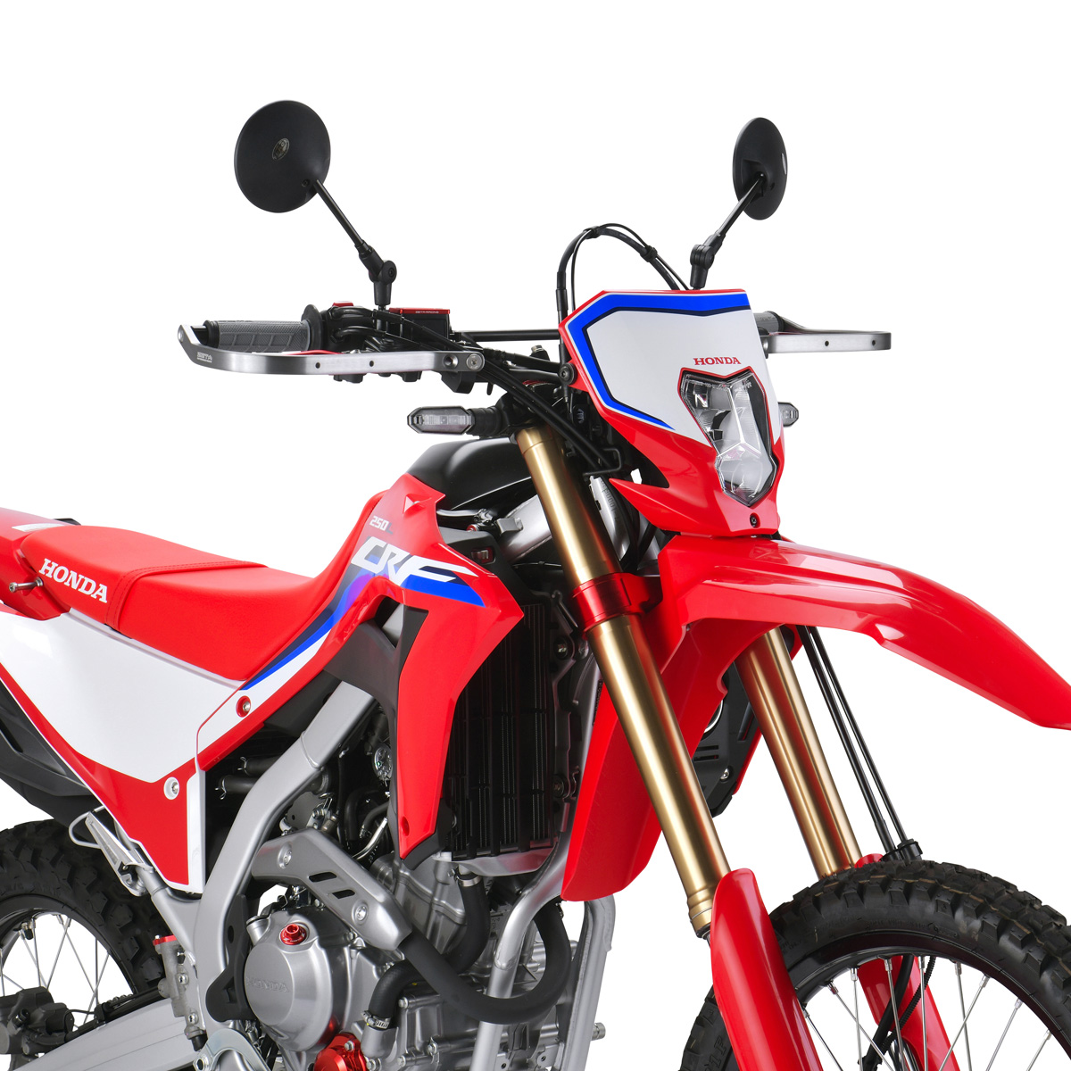 CRF300L 21-27 Zeta Adventure Armor Handguards | CRF's Only
